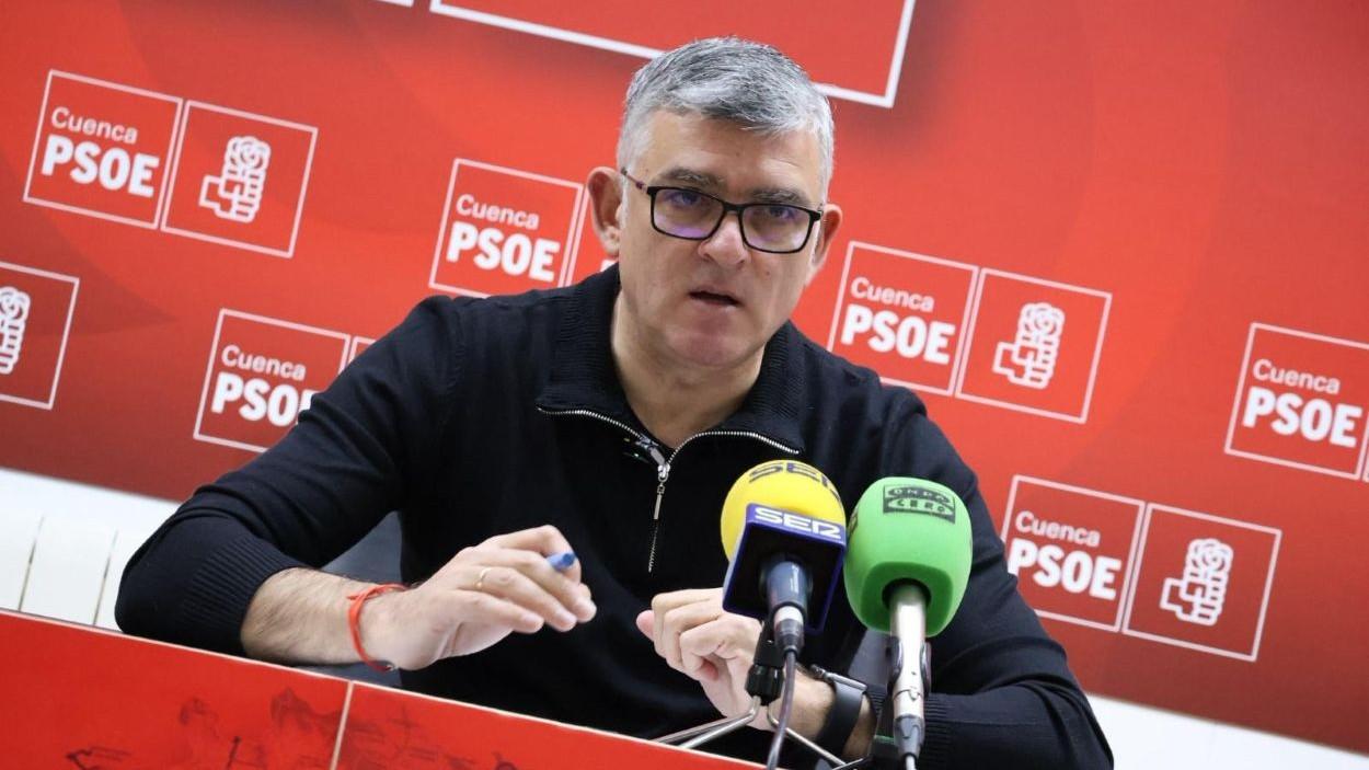 Ángel Tomás Godoy responde a las críticas del PP. PSOE Cuenca
