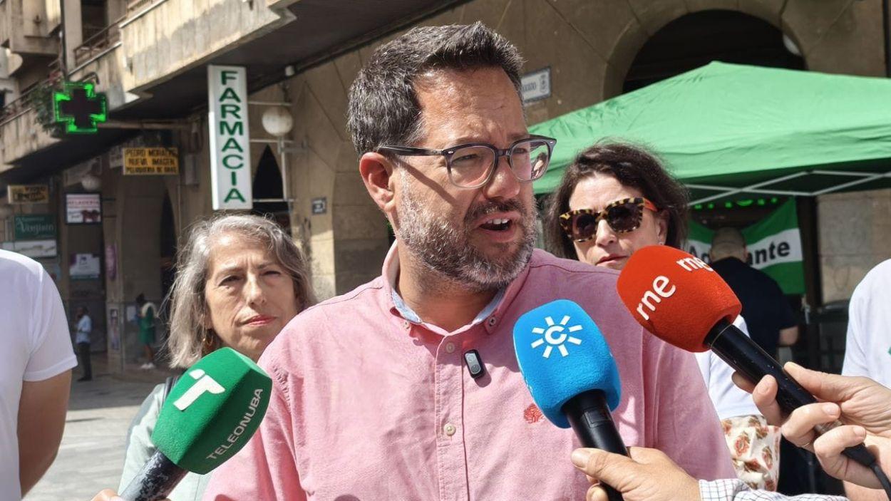 José Ignacio García, candidato de Adelante Andalucía a la Junta