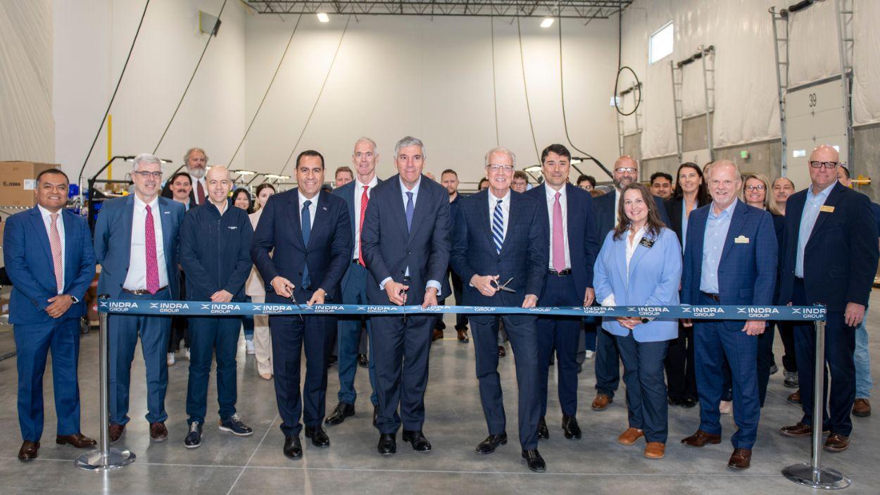 Inauguración del nuevo centro de fabricación de Indra en Kansas