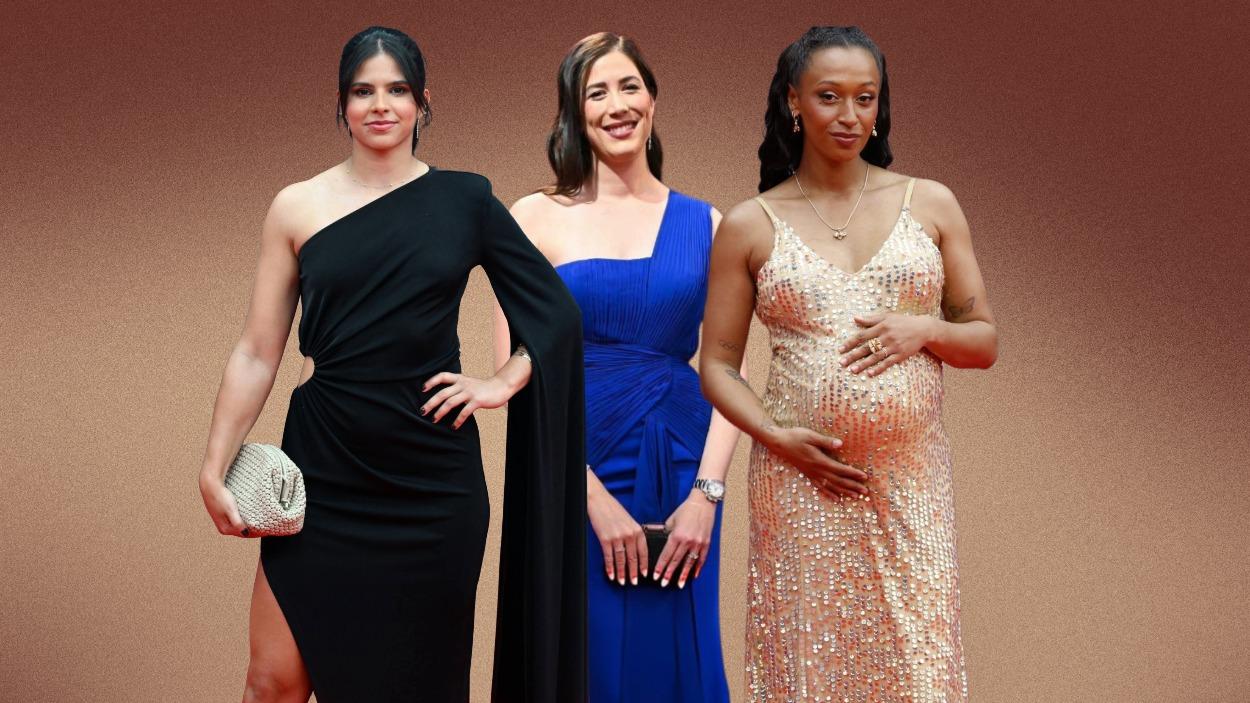 Delfina Brea, Garbiñe Muguruza y Ana Peleteiro durante los Premios Laureus 2026