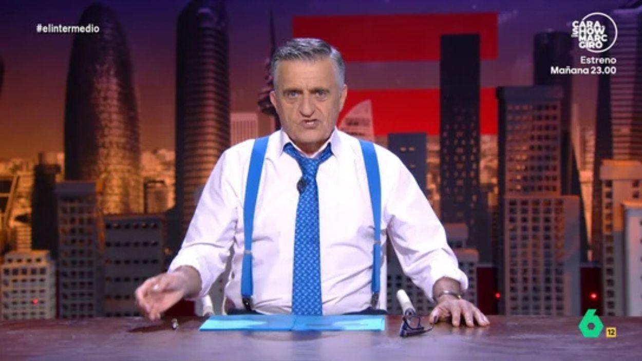 El Gran Wyoming. Atresmedia 