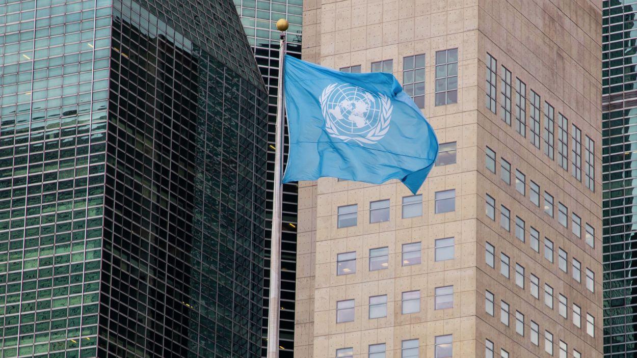 Imagen de recurso de la bandera la ONU. Archivo.
