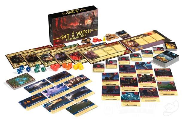 Componentes de Set A Watch Forsaken Isles