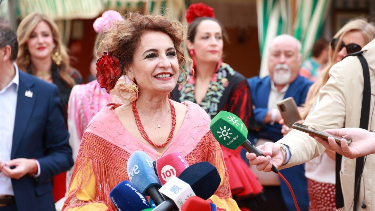 Secretaria general del PSOE-A y candidata a la Presidencia de la Junta, María Jesús Montero / EP