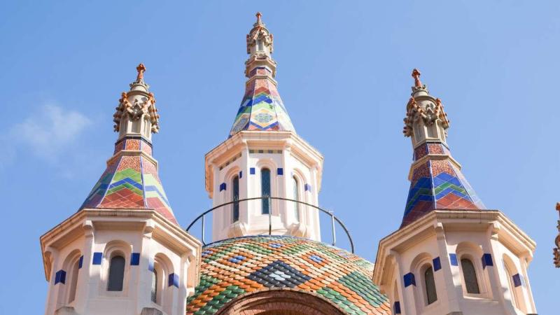Cúpula modernista de la Iglesia de Sant Romà | Turisme Lloret