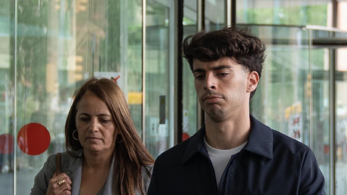 Álvaro Aguado en los juzgados| EP