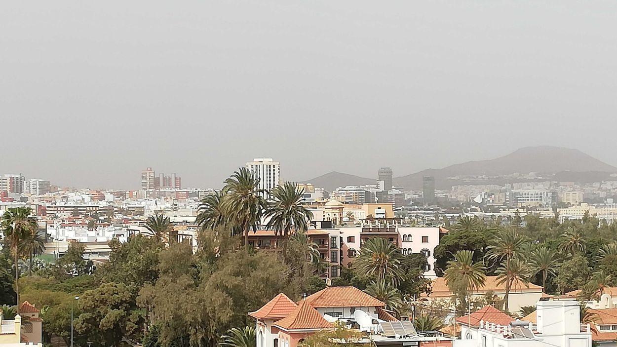 Episodio de calima en Canarias en abril de 2026. EP.