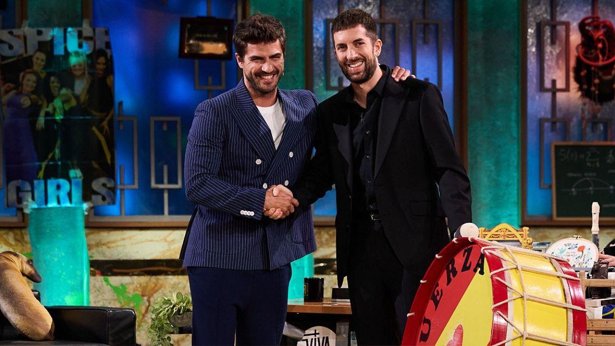 Maxi Iglesias y David Broncano. TVE