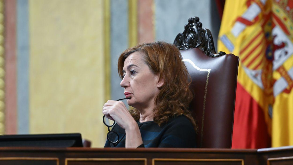 Armengol retrata a Tellado por su ataque en el Congreso. EP.