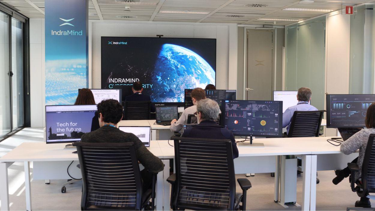 Nuevo centro de ciberseguridad de Indra en Cataluña