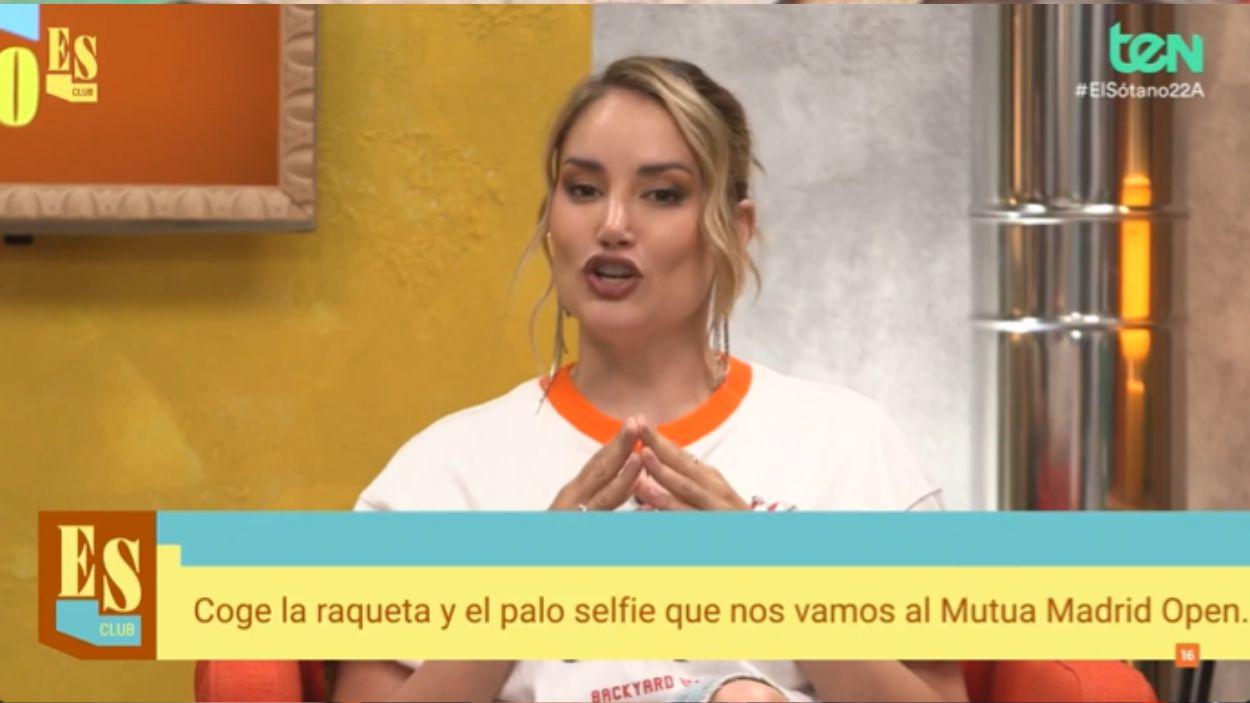 Alba Carrillo en 'El Sótano Club'. TEN