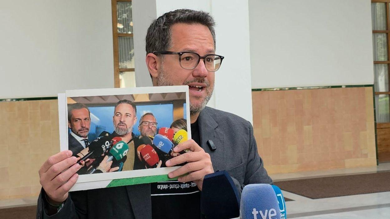 José Ignacio García, candidato a la Presidencia de la Junta por Adelante Andalucía 