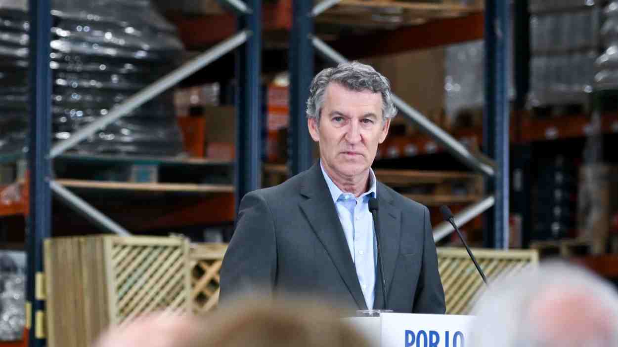 Alberto Núñez Feijóo, presidente del PP. EP