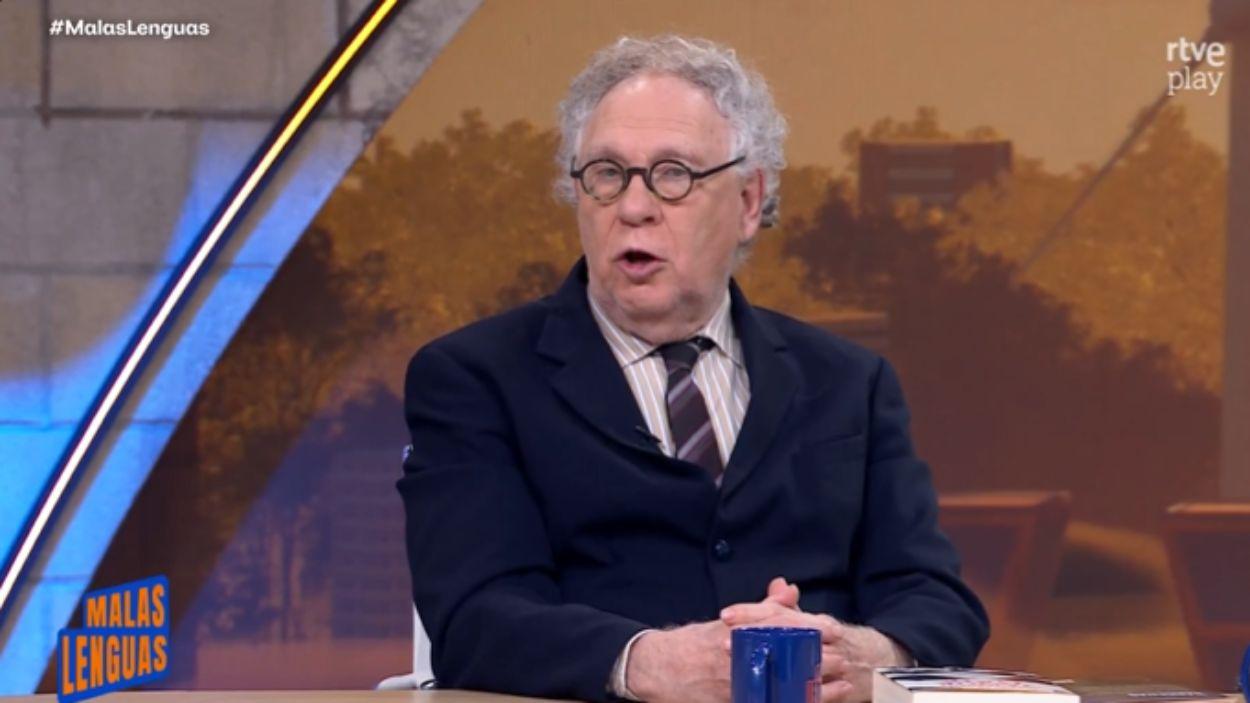 Ernesto Ekaizer en 'Malas Lenguas'. TVE