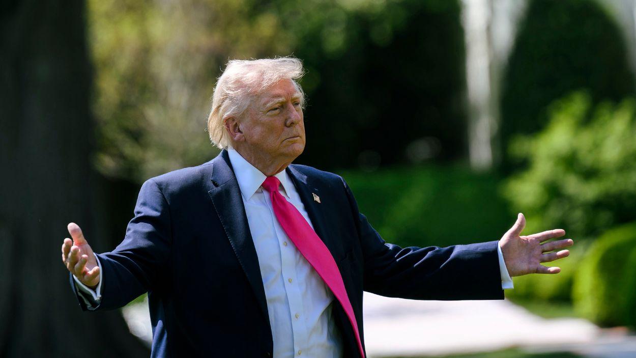 El presidente de Estados Unidos, Donald Trump, en una imagen de archivo. EP.