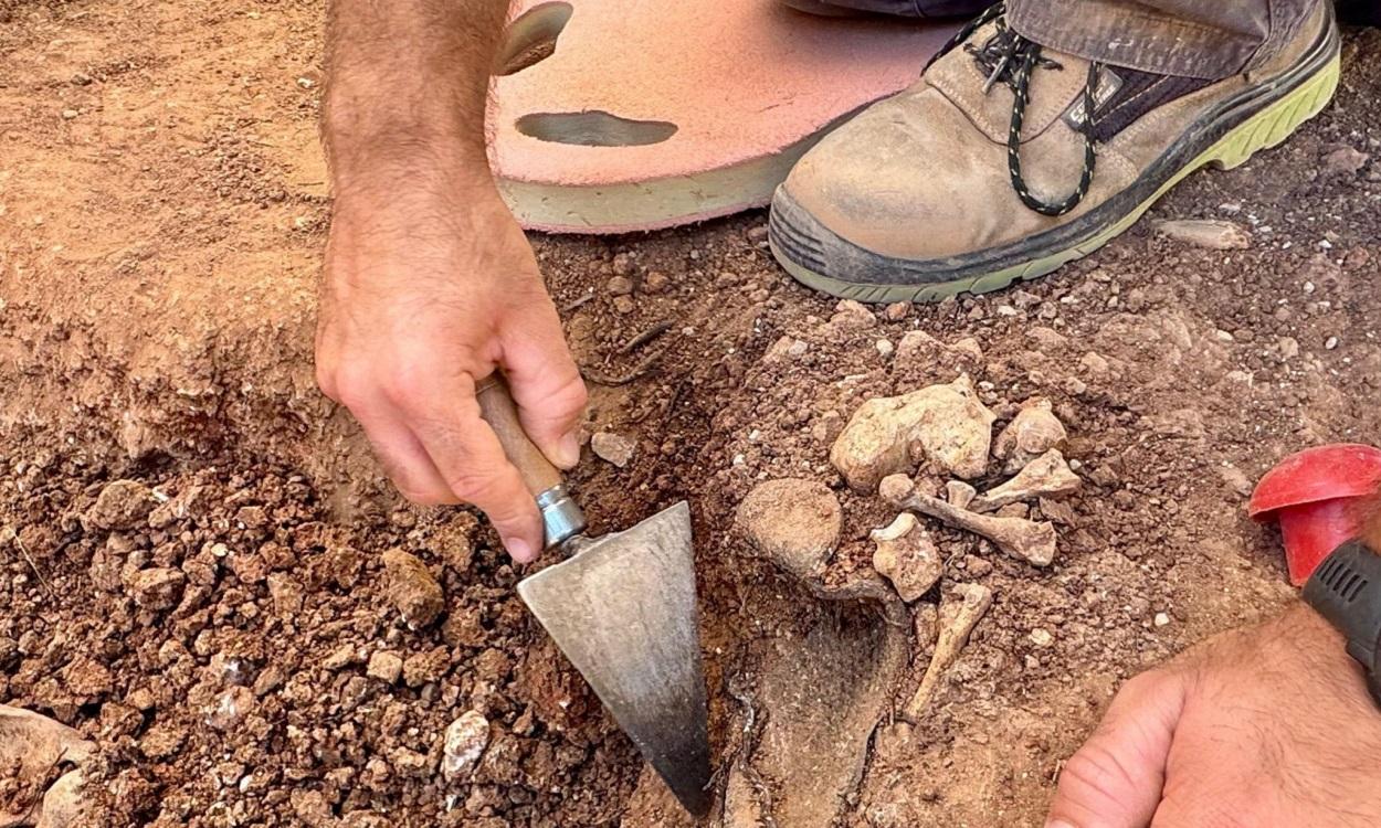 Una imagen de una exhumación. EP