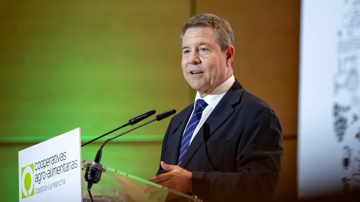 El presidente de Castilla-La Mancha, Emiliano García-Page. EP.