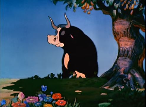 Captura del corto de Disney titulado 'Ferdinand, the bull'
