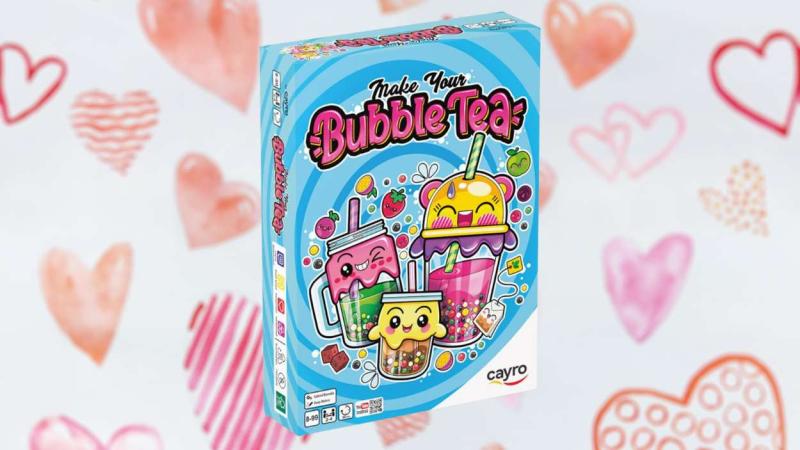 Make Your Bubble Tea, un juego de mesa para el Día de la Madre
