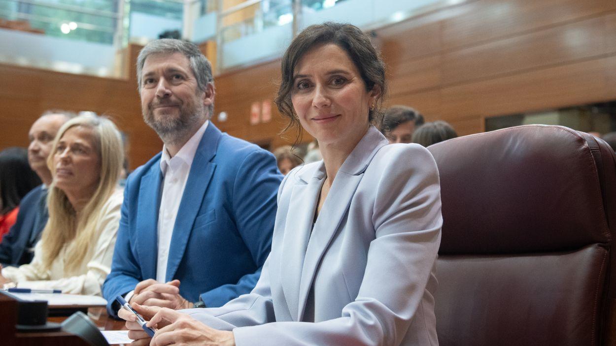 La presidenta de la Comunidad de Madrid, Isabel Díaz Ayuso. EP.