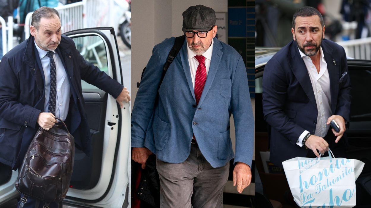 José Luis Ábalos, Koldo García y Víctor de Aldama