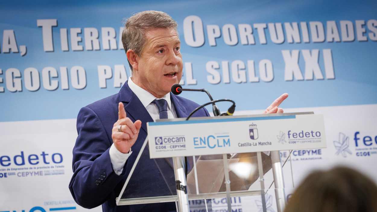 El presidente de Castilla-La Mancha, Emiliano García-Page. JCCM.