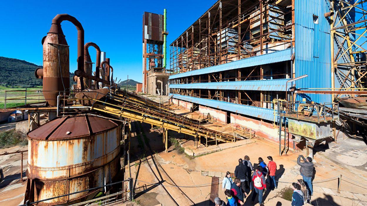 Instalaciones industriales históricas de la mina de Almadén.