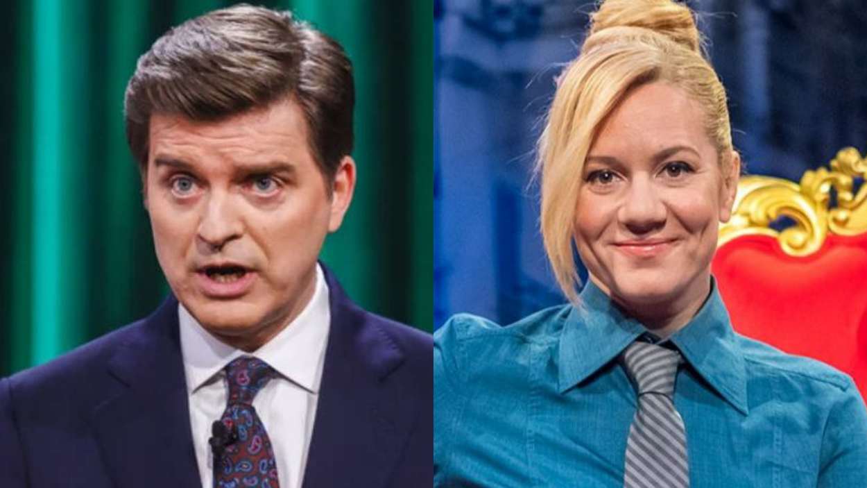 Marc Giró y Henar Álvarez (ATRESMEDIA / RTVE)