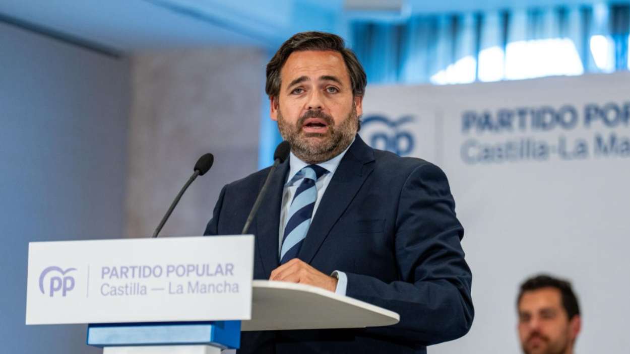 Paco Núñez, presidente del PP de Castilla-La Mancha. EP.