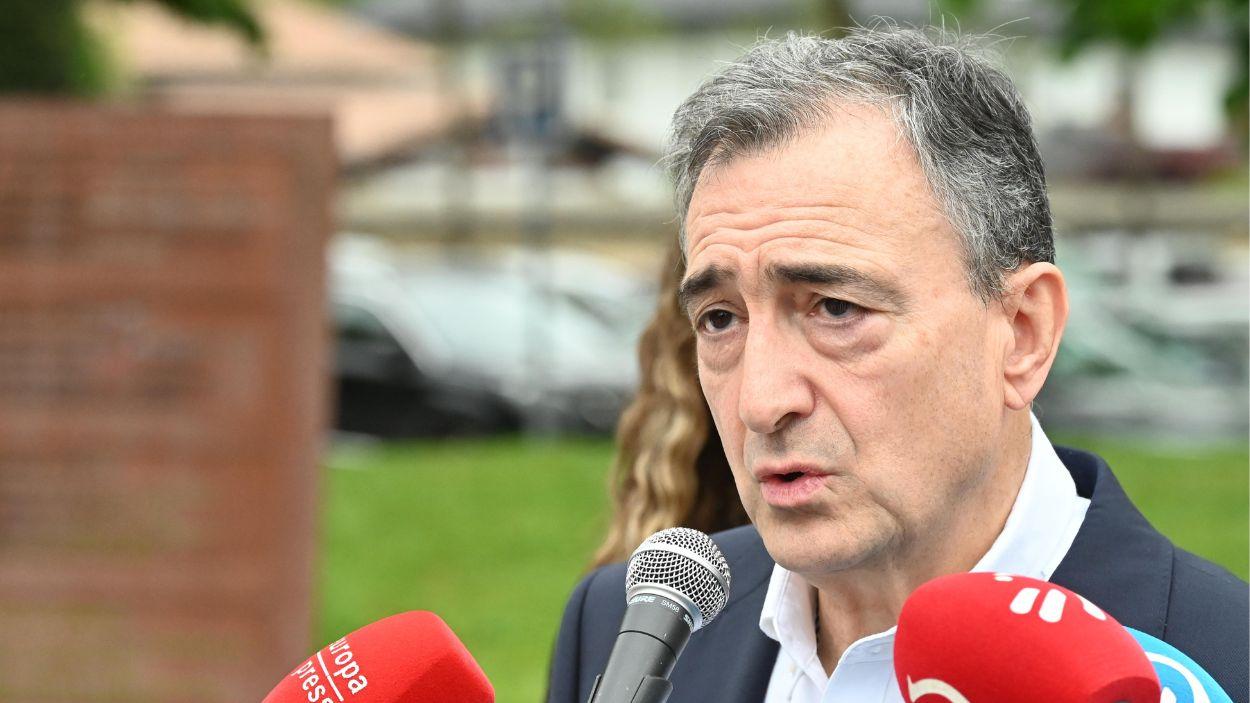 El presidente del Euzkadi Buru Batzar, Aitor Esteban. EP
