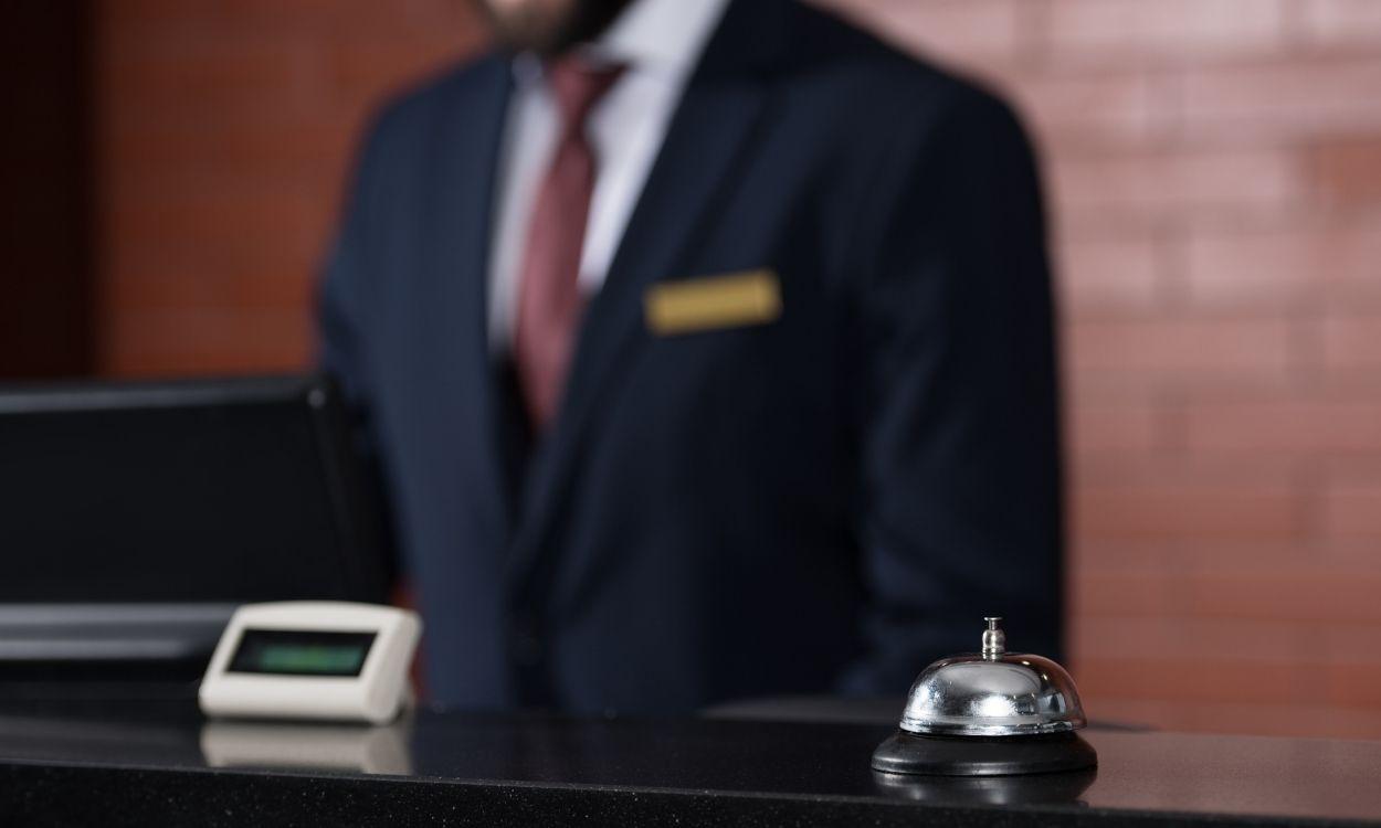 Recepción de hotel