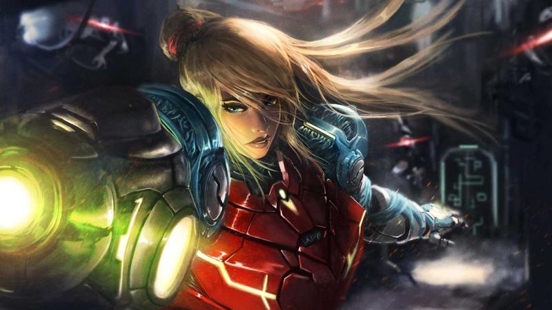 Samus Aran, heroína del juego metroid