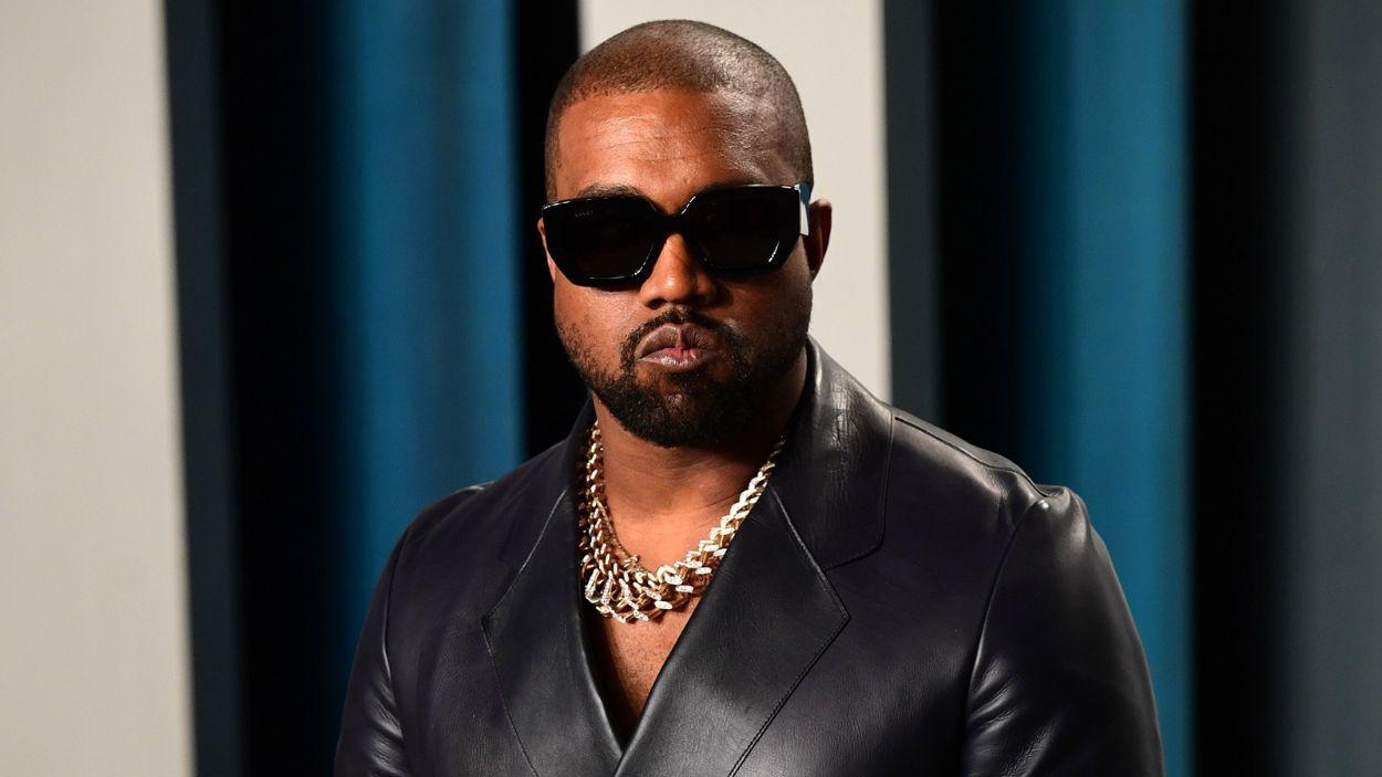 Kanye West en la fiesta Vanity Fair. EP