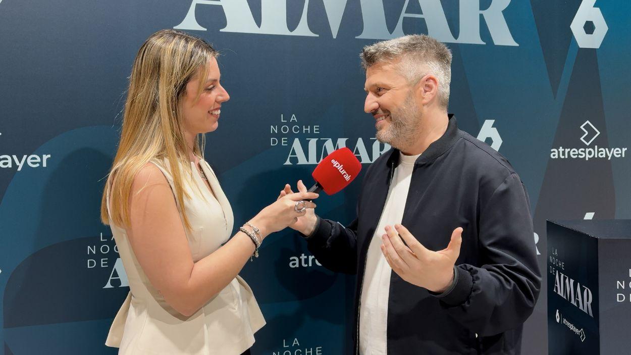 Aimar Bretos en una entrevista con ElPlural.com