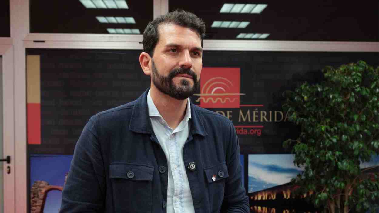 Álvaro Sánchez Cotrina, secretario general del PSOE de Extremadura