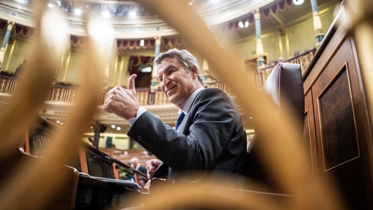 Feijóo centra sus ataques a Sánchez en la sanidad en contra de la estrategia de Ayuso y Moreno Bonilla. EP.
