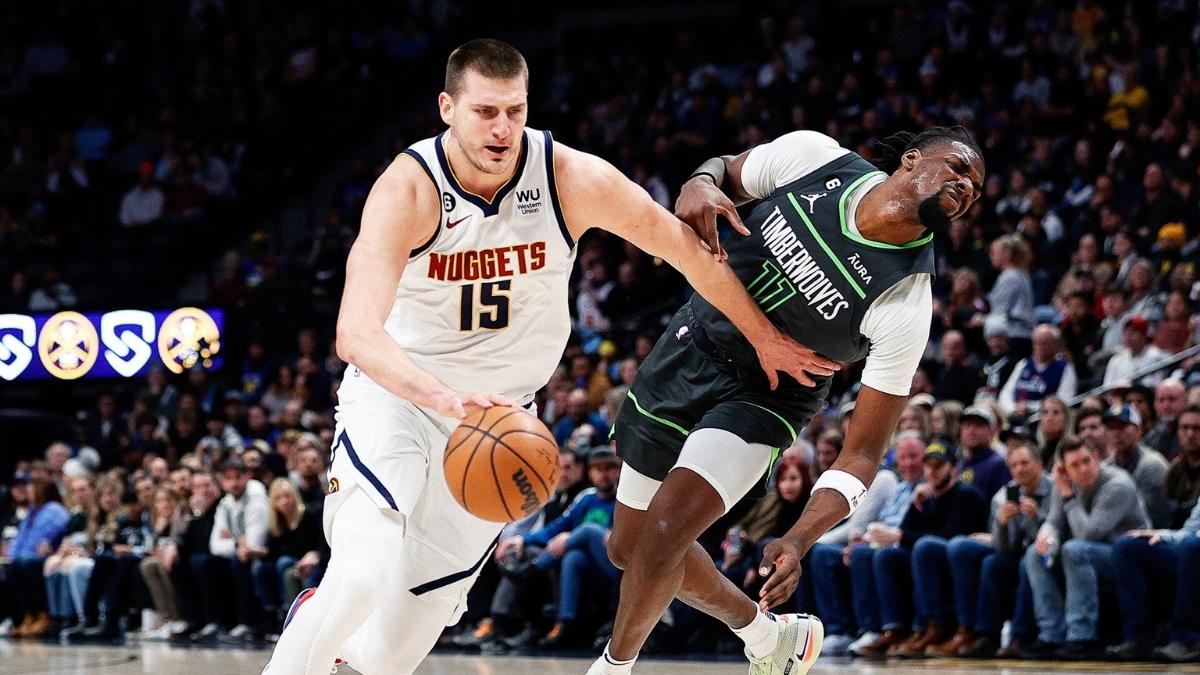 Jokic en una disputa con Naz Reid| NBA