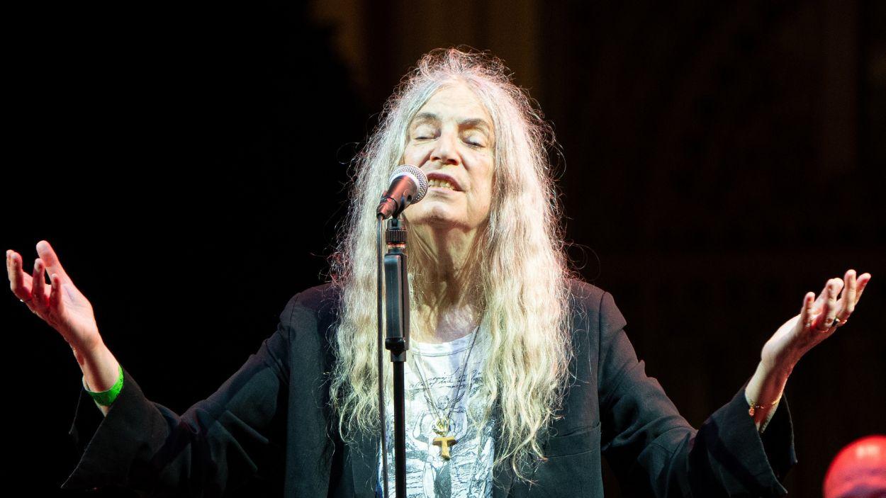 La cantante norteamericana Patti Smith. EP