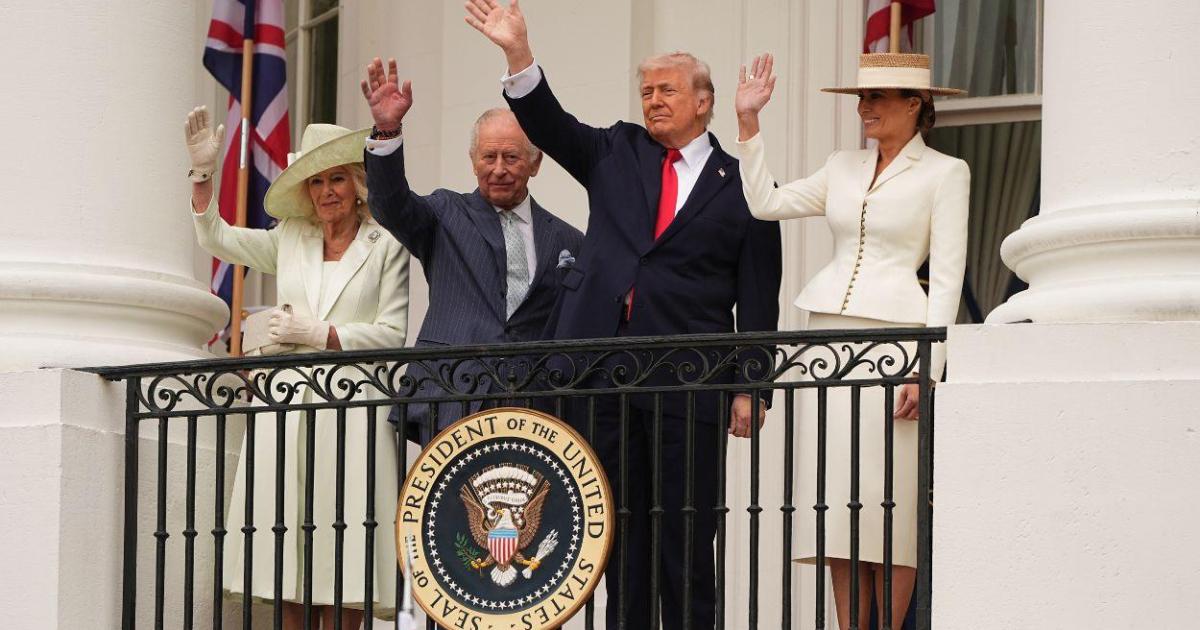 Trump acapara todas las miradas con este "irrespetuoso" gesto a la reina Camila: "Otra vergüenza para nuestro país"