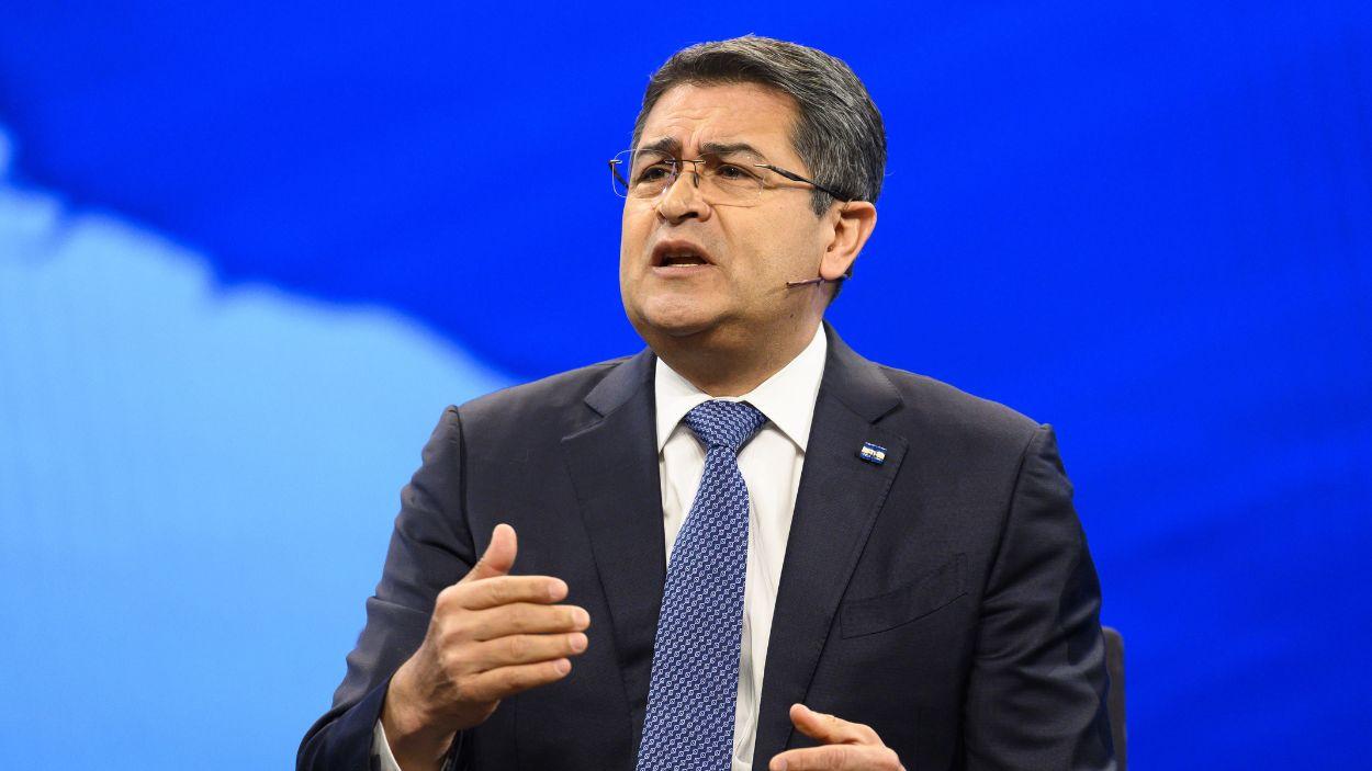 El expresidente hondureño Juan Orlando Hernández. EP.