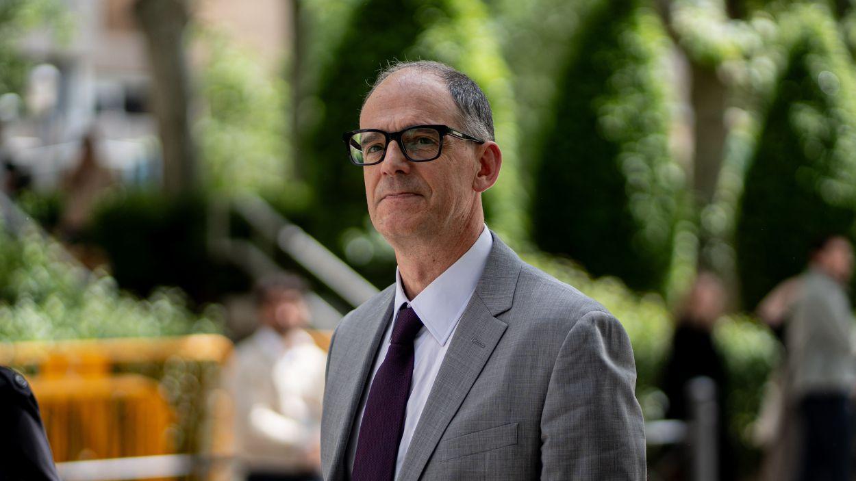 El inspector jefe de la UDEF, Manuel Morocho, en la Audiencia Nacional. EP