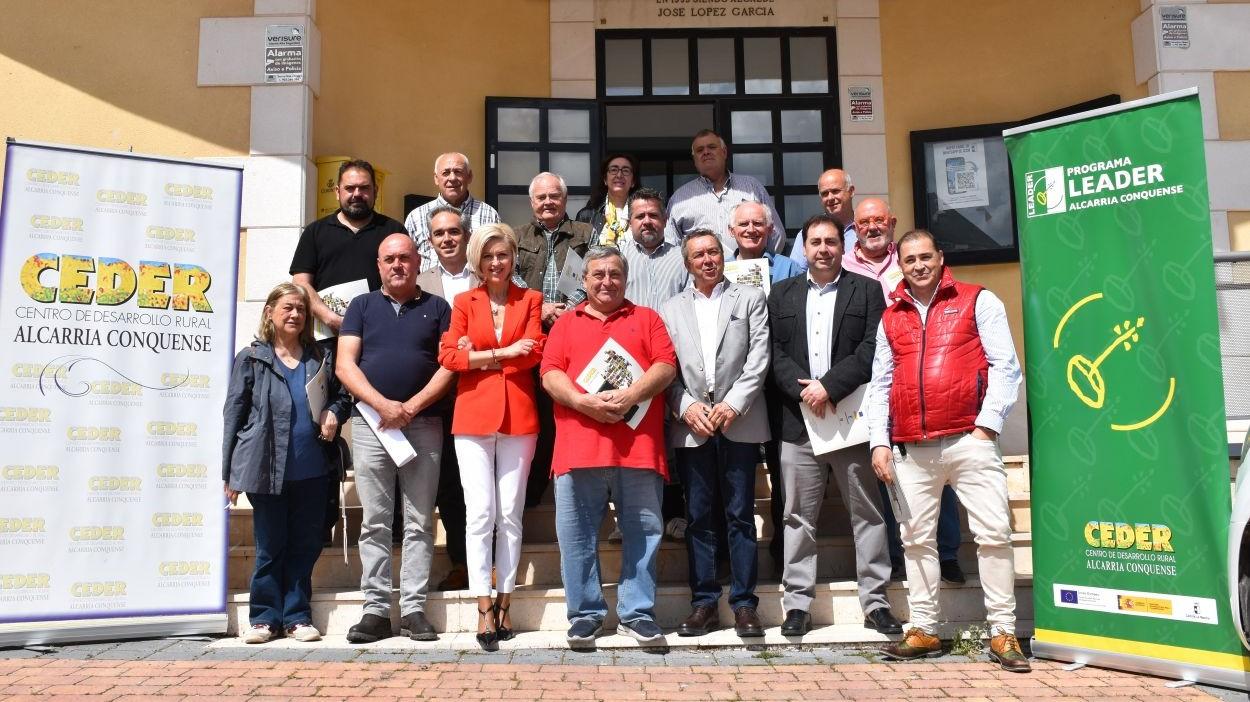 Acto celebrado en Leganiel. CEDER