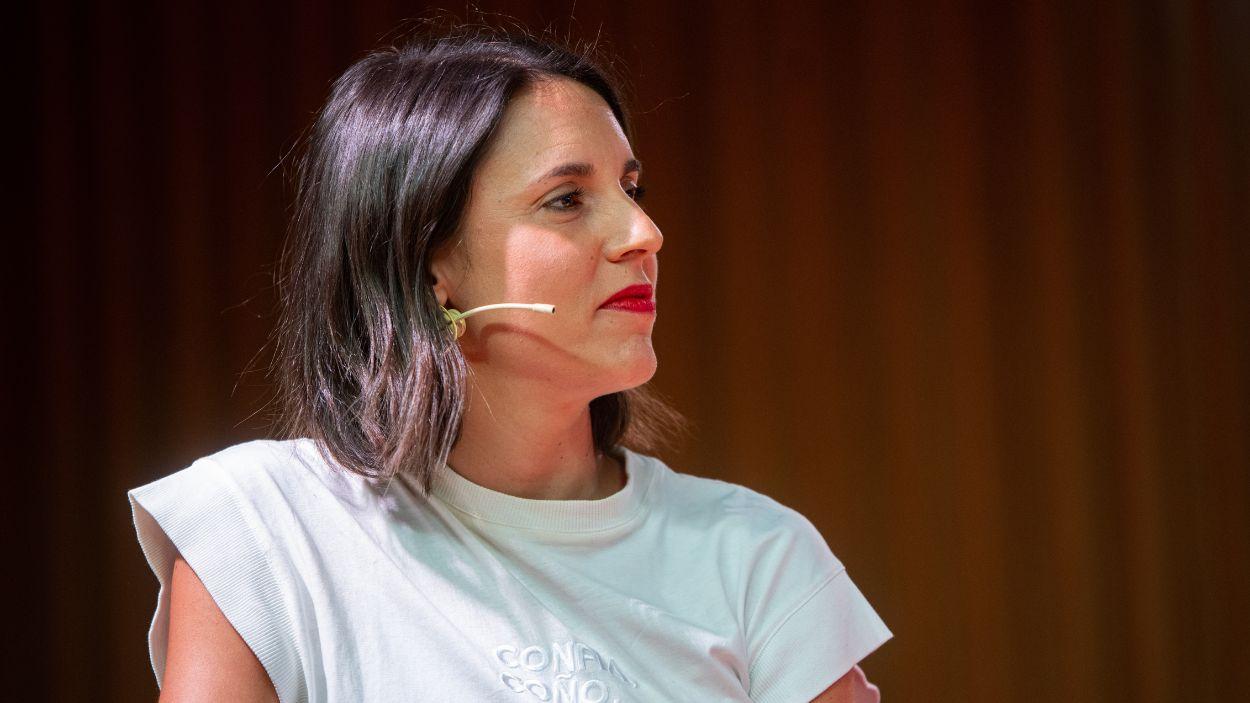 La secretaria política de Podemos y eurodiputada, Irene Montero. EP.