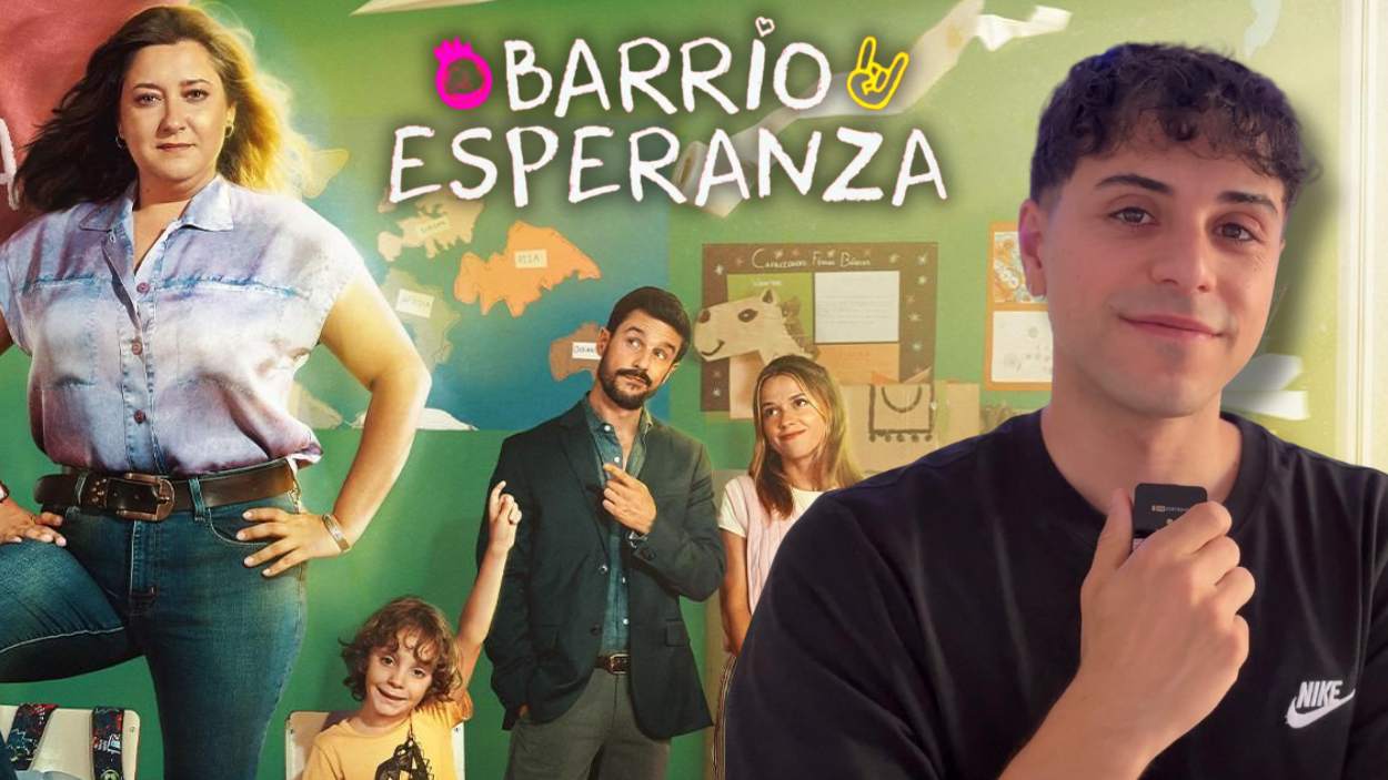 Imagen de 'Barrio Esperanza' y Jorge Neila (Elaboración Propia)