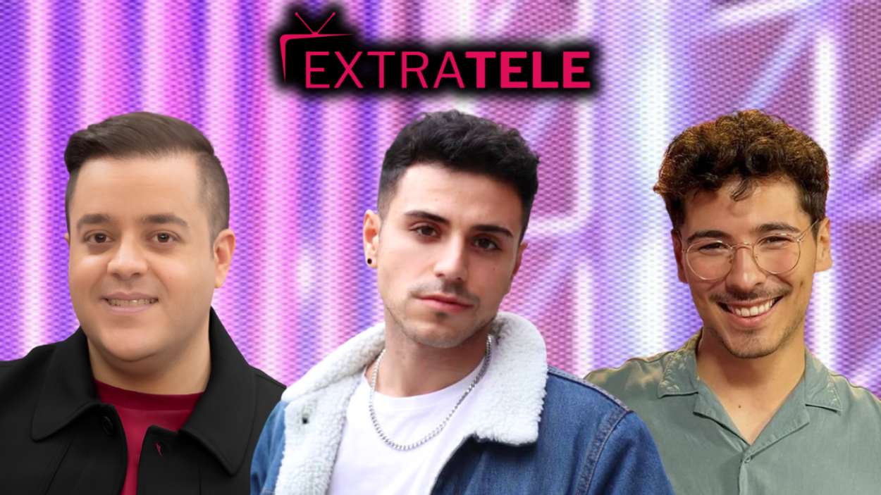 David Insua, Jorge Neila y Arnau Martínez, colaboradores de Extratele