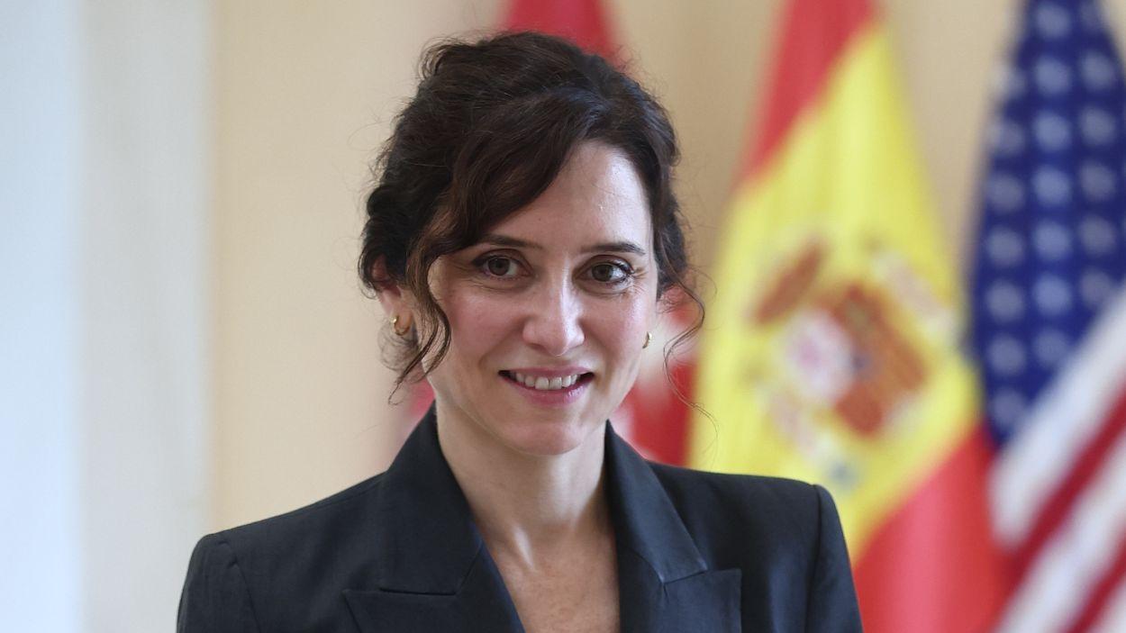 La presidenta de la Comunidad de Madrid, Isabel Díaz Ayuso. EP.