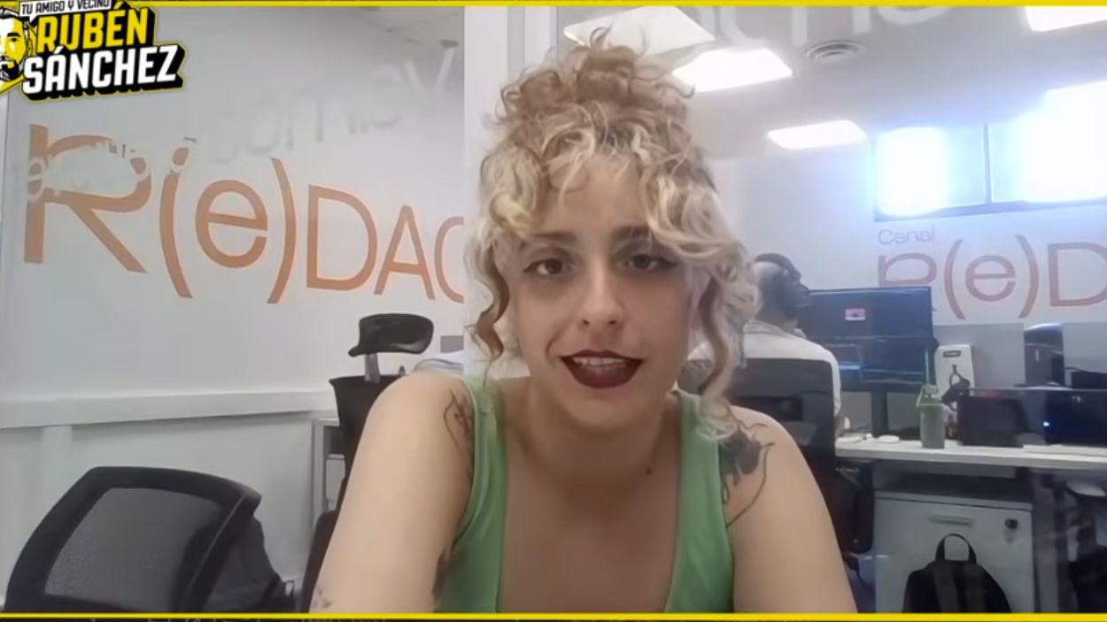 Alejandra Martínez “El objetivo de la extrema derecha es que nos callemos por agotamiento”. YouTube Rubén Sánchez.