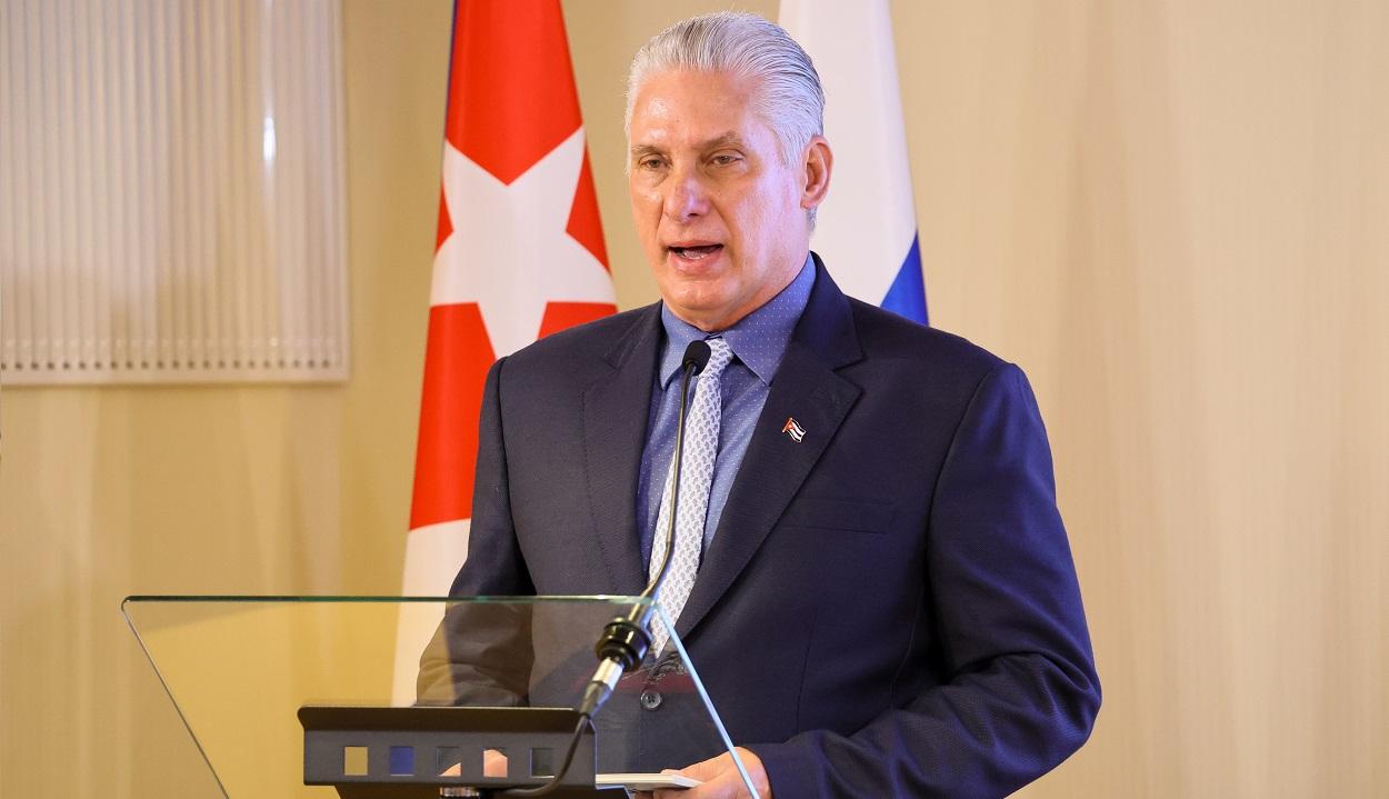 Miguel Díaz-Canel, presidente cubano, en una foto de archivo. EP