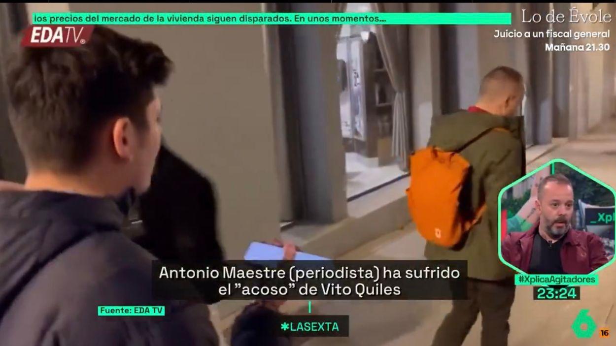 Antonio Maestre durante una entrevista  en laSexta Xplica. LaSexta.