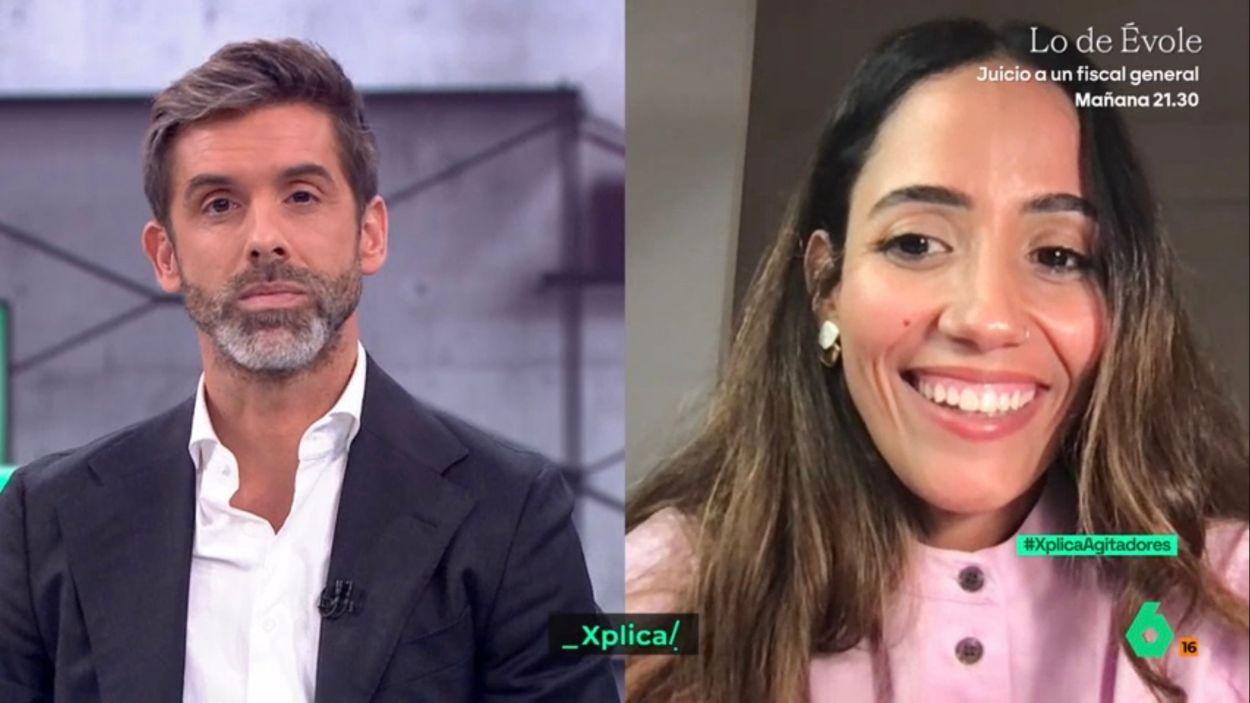 La portavoz de Más Madrid ​​​​​​​en el Congreso, Tesh Sidi en laSexta Xplica. LaSexta.